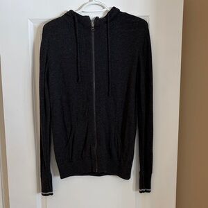 lululemon athletica Black Zip-Up Sweater